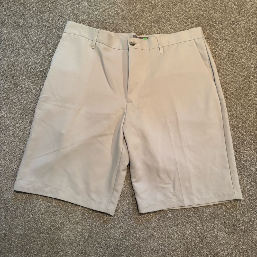 Dockers Tan Flat Front Shorts Classic Design